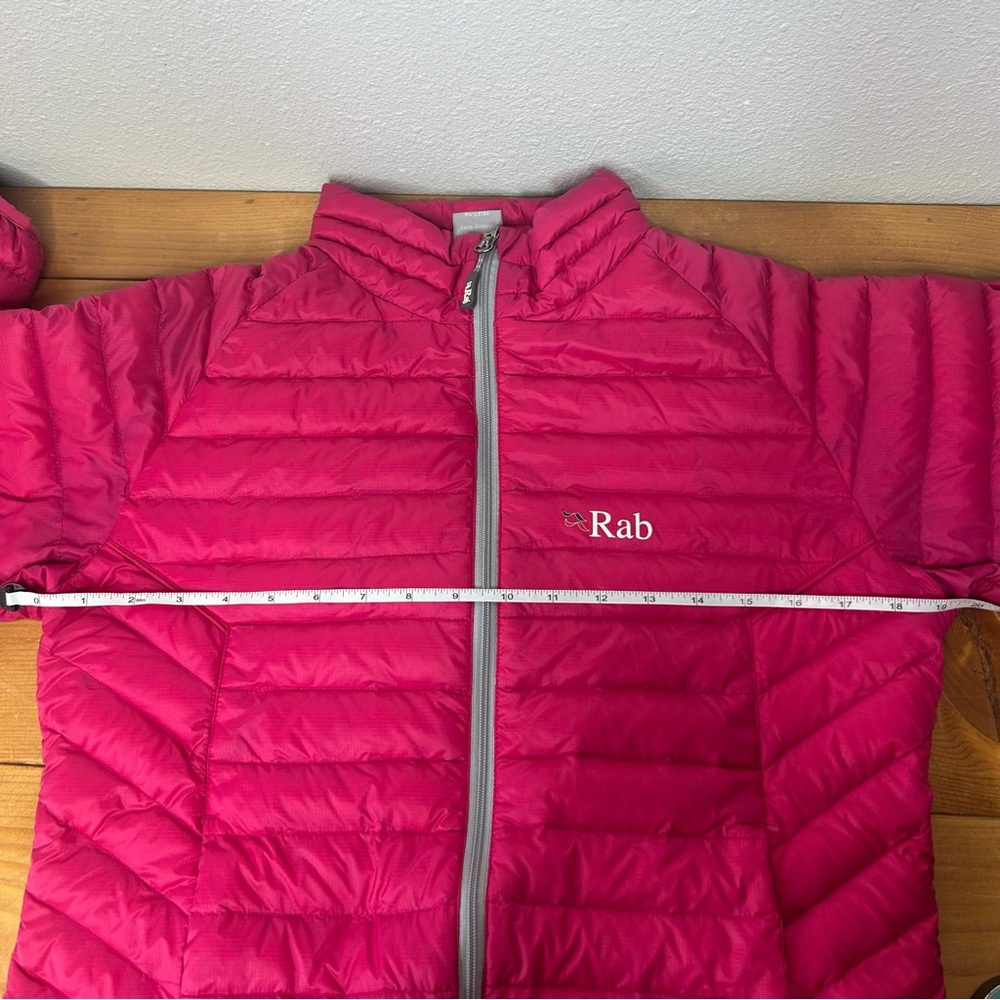 Rab Microlight Down Puffer Jacket Pink Orchid Siz… - image 3